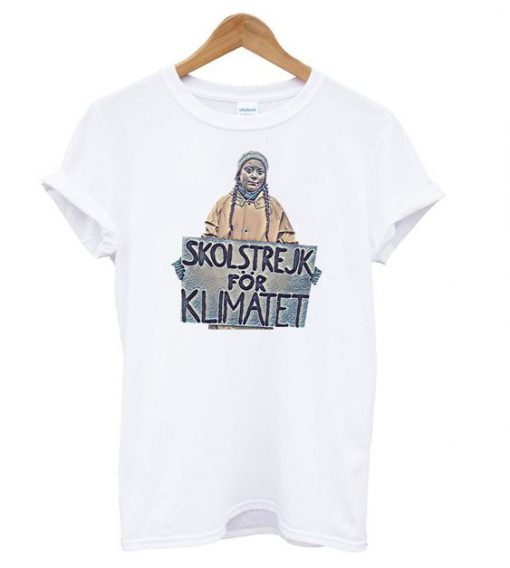 Greta Thunberg Graphic T shirt FD7N