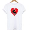 Heart Horse T shirt FD7N