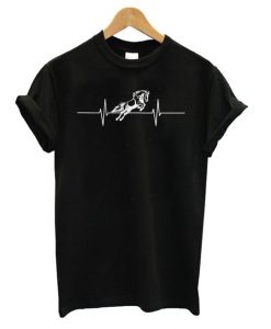 Heartbeat Horse T shirt FD7N