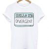 Hello I’m Divergent T-shirt N12AI