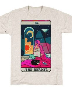 Hermit Tarot Card T Shirt ER13N