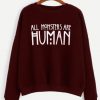 Human Sweatshirt N21FD