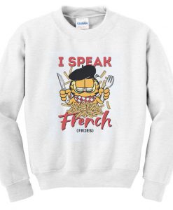 I Speak French Sweatshirt EL21N