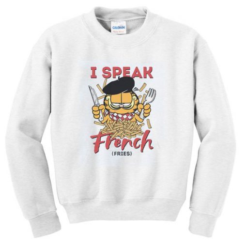 I Speak French Sweatshirt EL21N