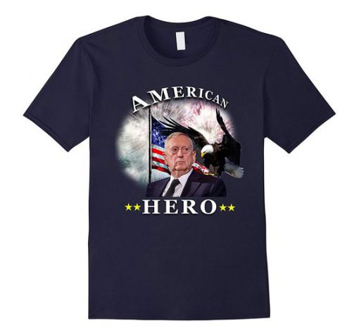 James Mattis American Hero T-shirt ER4N