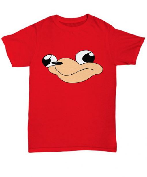 Knuckles Face T Shirt SR13N