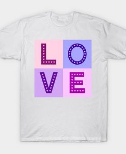 LOVE type T Shirt SR30N