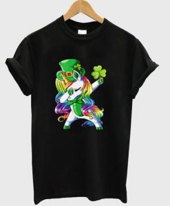 Lgbt Dabbing Leprecorn Tshirt EL5N