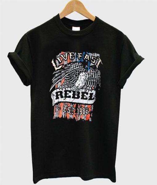 Live East Rebel T-shirt FD29N