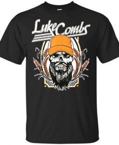 Luke Combs Skull T Shirt SR28N