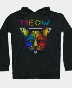 Meow Colored Hoodie SR30N