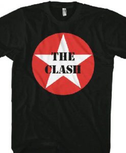 Military The Clash T Shirt SR28N