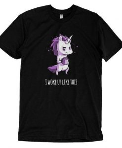 Morning Unicorn Tshirt EL5N