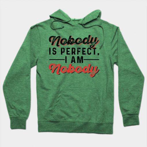 Nobody is Perfect Hoodie SR30N