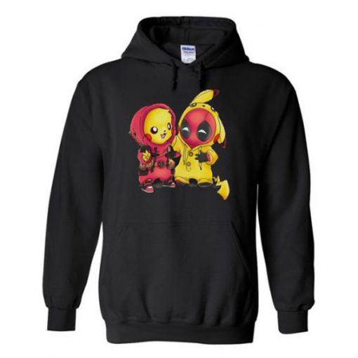 Pikachu Deadpool Hoodie N26EL