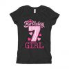 Pink Zebra Birthday T-Shirt VL1N