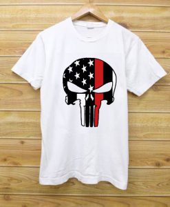 Punisher Skull T Shirt SR28N