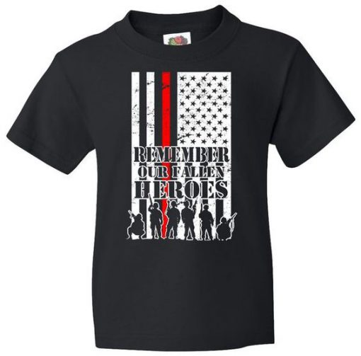 Remember Our Fallen Heroes T-Shirt ER4N