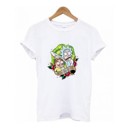 Rick and Morty Wubba T-Shirt AZ20N