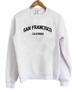 San Francisco California Sweatshirt N21FD