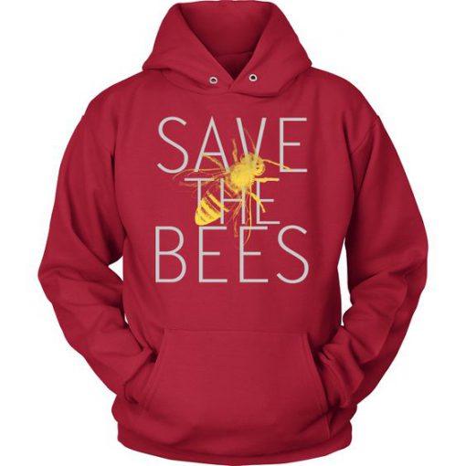 Save The Bees Wild Hoodie SR30N