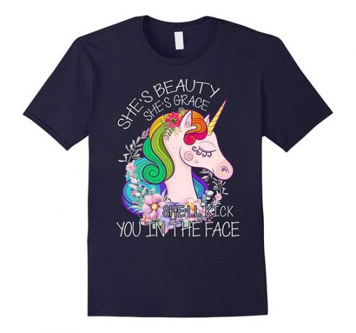 She's beautiful Unicorn Tshirt EL5N