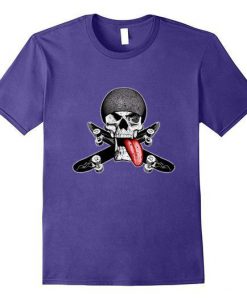 Skater Skull Skateboards T-Shirt AZ20N