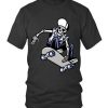 Skeleton Skull Skateboarder T-Shirt AZ20N