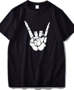 Skull hands T Shirt SR6N