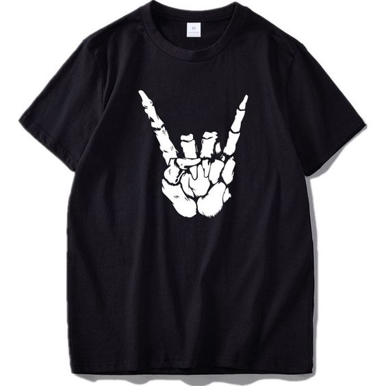 Skull hands T Shirt SR6N