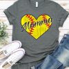 Softball Momma T-Shirt FR7N