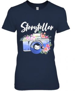 Storyteller Camera T Shirt SR6N