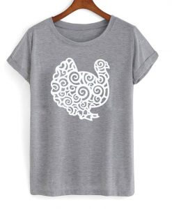 Swirl Turkey T-Shirt N12AZ