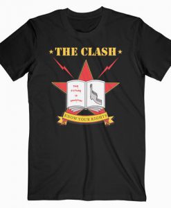 The Clash Design T Shirt SR28N