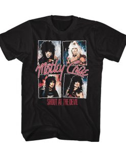 The Devil Motley Crue T shirt FD7N