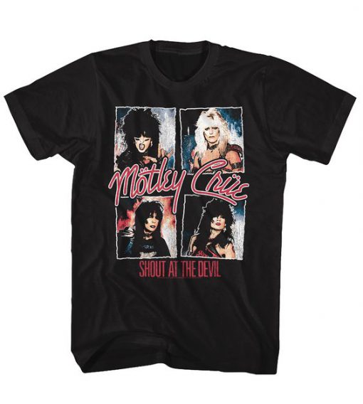 The Devil Motley Crue T shirt FD7N