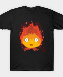 The Flame calcifer T-Shirt EL20N