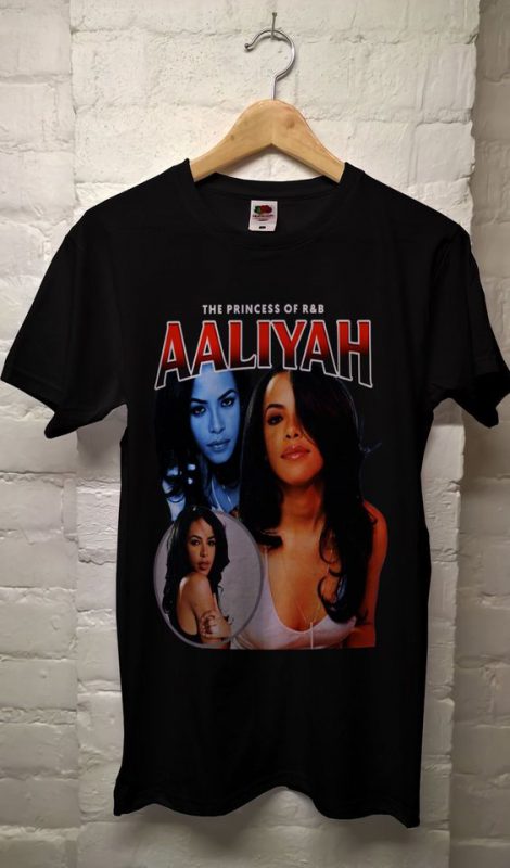 aaliyah t shirt uk