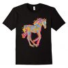 The horse watercolor Tshirt FD29N