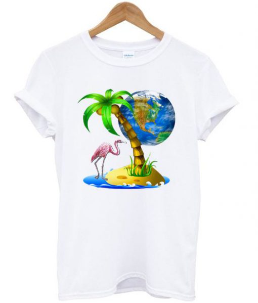 Tropical Beach T-Shirt N12AZ