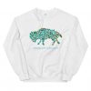 Turquoise buffalo sweatshirt N22NR