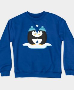 Two Lovers Penguins Sweatshirt SR30N