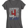 Typography America T-Shirt ER6N
