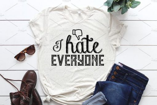 Typography Design Bundle T-shirt ER6N