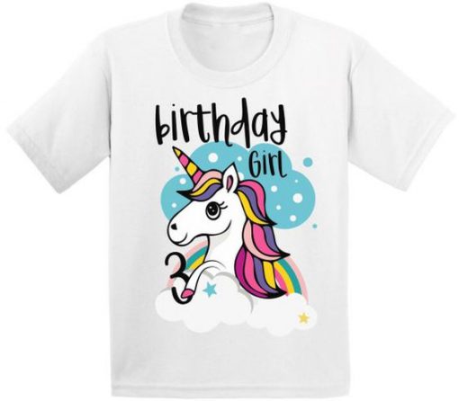 Unicorn Birthday T-Shirt VL1N