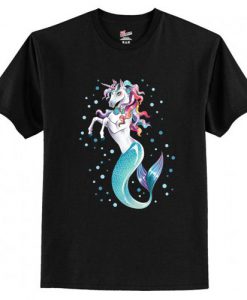 Unicorn Mermaid Tshirt EL5N