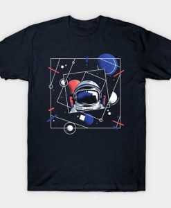Universe Astronaut T Shirt SR30N