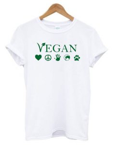 Vegan Vegetarian T shirt FD7N
