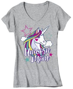 Women's Unicorn Mom T-Shirt EL5N
