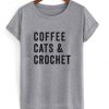 coffee cats t-shirt EV20N